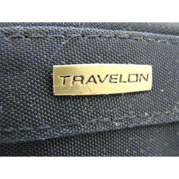 Travelon Black Wallet Wristlet Safe ID RFID Blocking Full Zip Around Closure - Picture 6 of 11